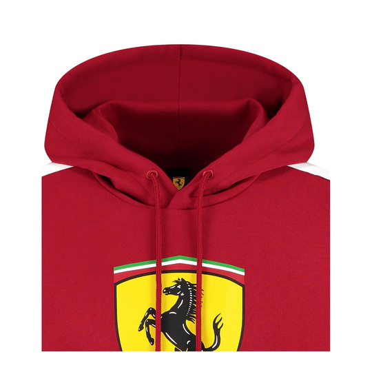 2025 Scuderia Ferrari F1 Men's Shield Hoodie Red 