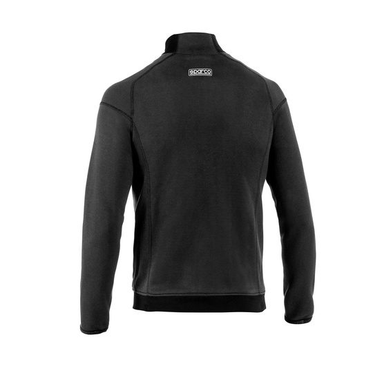Sparco Italy Full Zip PRO Mens Sweatshirt black