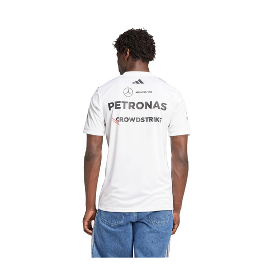 T-shirt homme Team Mercedes AMG F1 2025 blanc