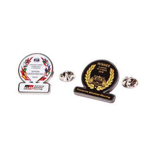 Toyota Gazoo Japan Pin Badge Set