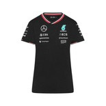2024 Mercedes AMG Petronas F1 Women's Team Driver Black T-shirt