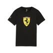 Camiseta infantil Scuderia Ferrari F1 Large Logo 2026 negra