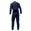 Combinaison OMP ONE-S AIR bleu marine-orange (FIA)