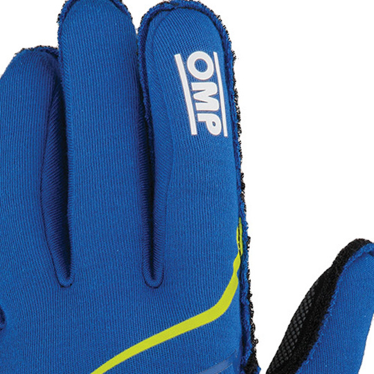 Guantes OMP Tecnica azul marino/amarillos (FIA)