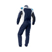 OMP First EVO MY25 Race Suit Navy/White (FIA)