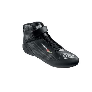 OMP KS-2X Kids' Karting Racing Shoes Black (FIA)