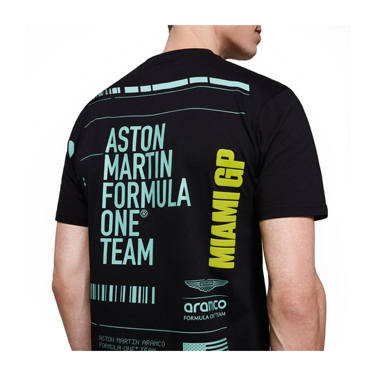 T-Shirt homme GP Miami Aston Martin F1 2025