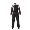 OMP Italy FIRST EVO ELLE MY25 Racing Suit black-pink (FIA)