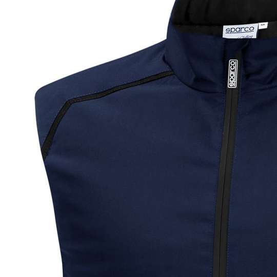Chaleco impermeable Sparco Wind MY22 azul marino