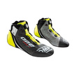 Botas OMP One EVO X R negras/amarillas (FIA)