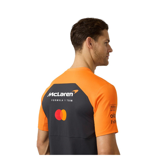 2025 McLaren F1 UK Mens Set Up Team T-Shirt grey