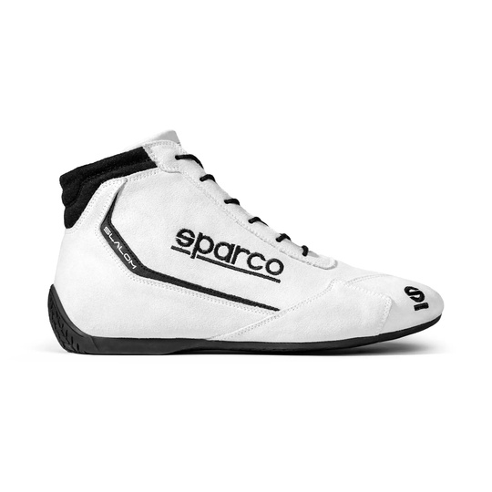 Sparco Slalom MY22 Racing Shoes White (FIA)