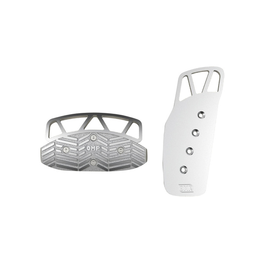 Cubrepedales OMP OA/1072/A automático plateado