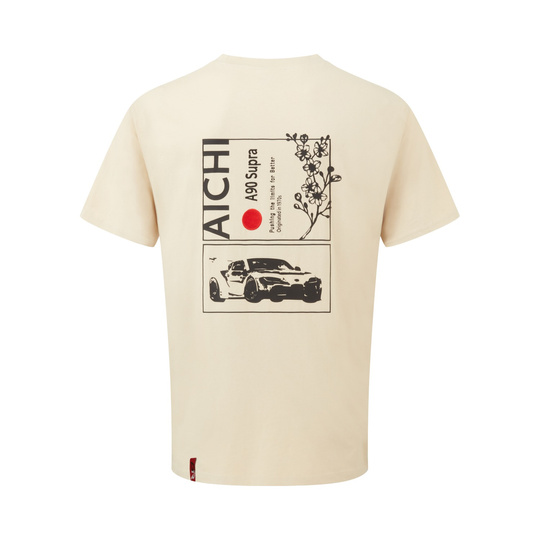 T-shirt Toyota Gazoo Racing Aichi 2026 beige