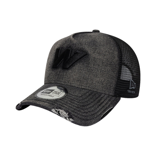 Gorra Williams F1 New Wave Denim Trucker 2026 negra