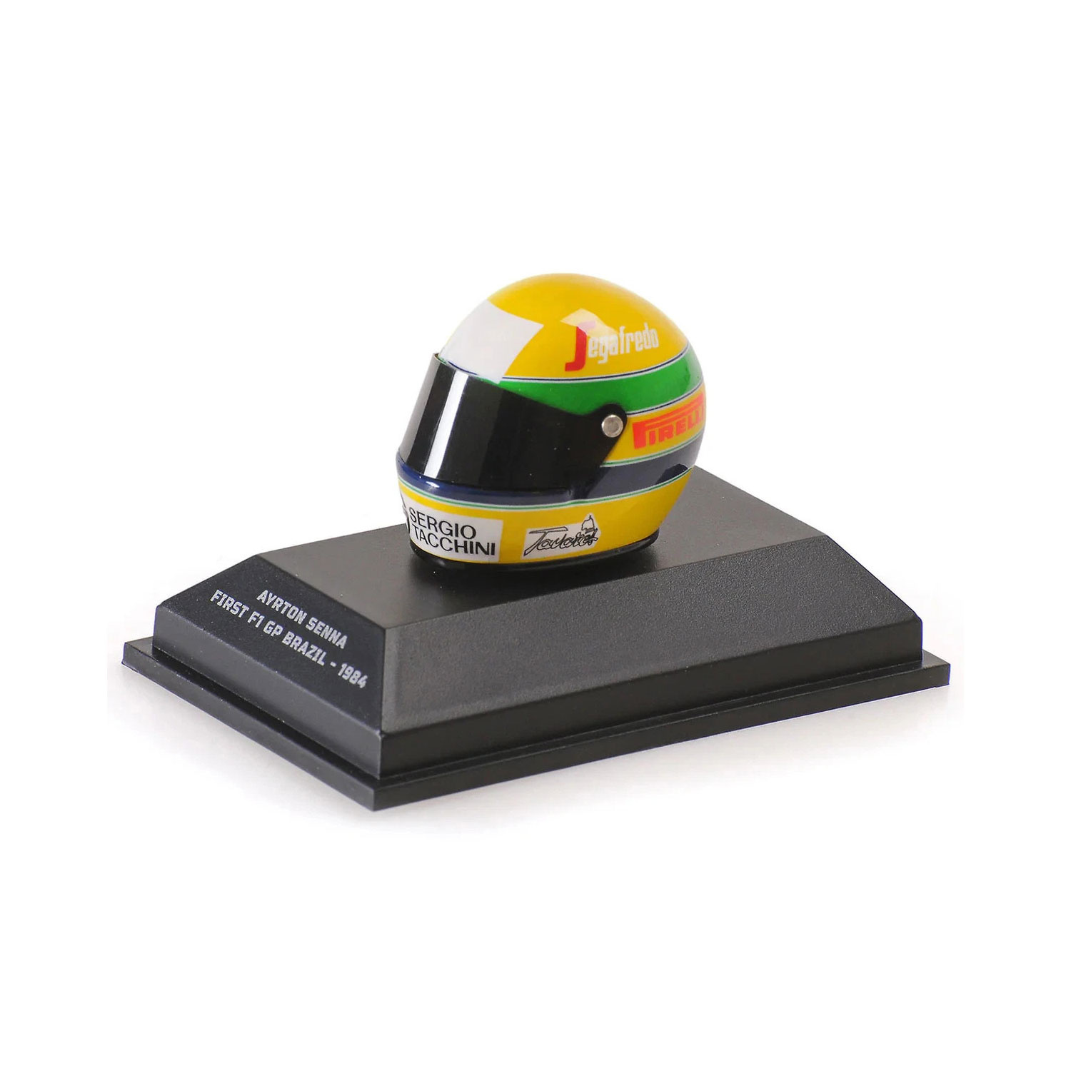 Ayrton Senna Collection 1:8 helmet 1984 season ((540-308419