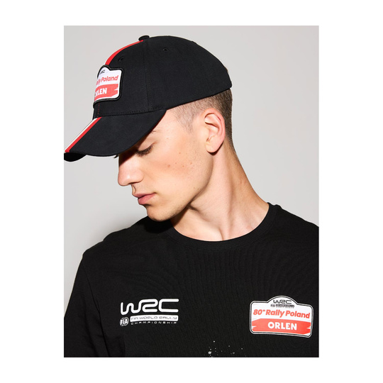 Casquette Rally Poland Stripe noire