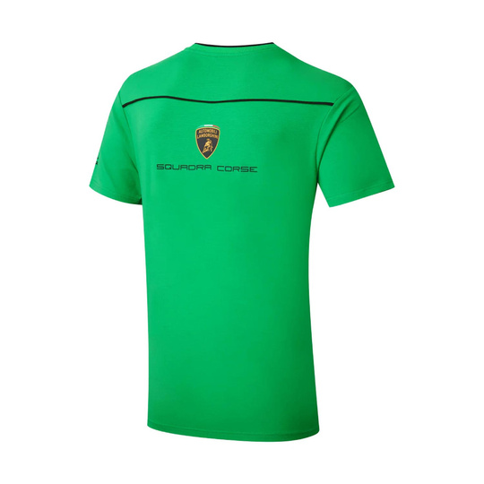 2024 Lamborghini Italy Mens Squadra Corse T-shirt green