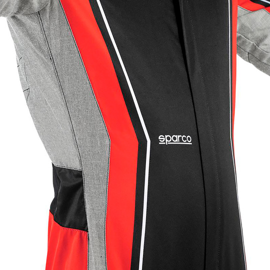 Sparco Superleggera-K Kids Karting Suit Black/Red (FIA)