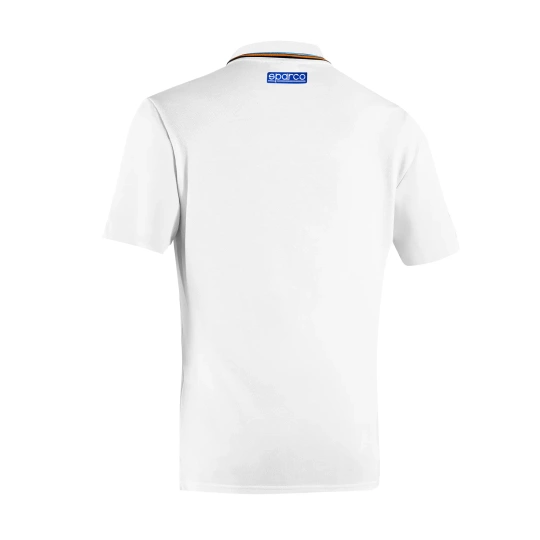 Sparco Gulf Polo Shirt White