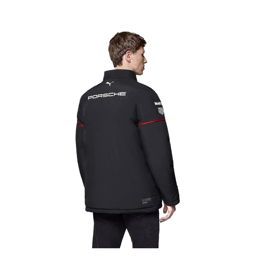 2025 Porsche Motorsport Men's Black Team Winter Jacket