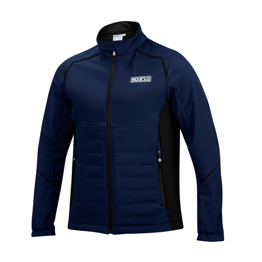Veste softshell Sparco MY22 bleu marine