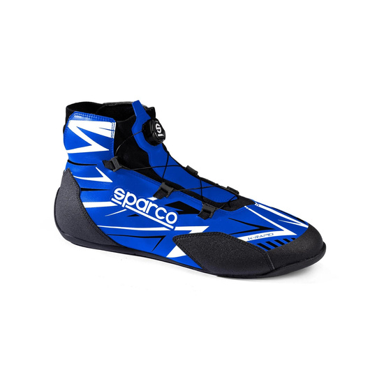 Chaussures de karting FIA Sparco K-RAPID Rotor 8877-2022 bleu