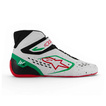 Botas Alpinestars Tech-1 KX V3 blancas/verdes (FIA)
