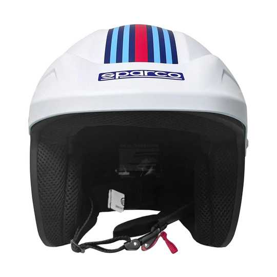 Sparco Italy J-PRO Martini Racing Open Face Helmet white