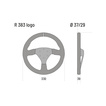 Volant Sparco R383 Logo