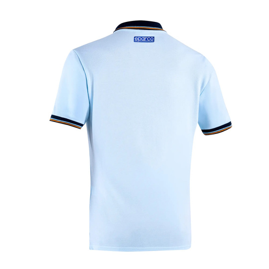 Polo Sparco Gulf Pocket bleu ciel