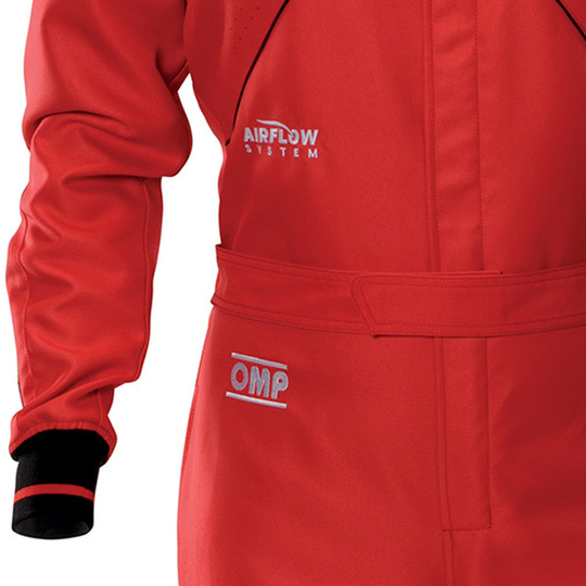 OMP KS-4 Karting Suit Red