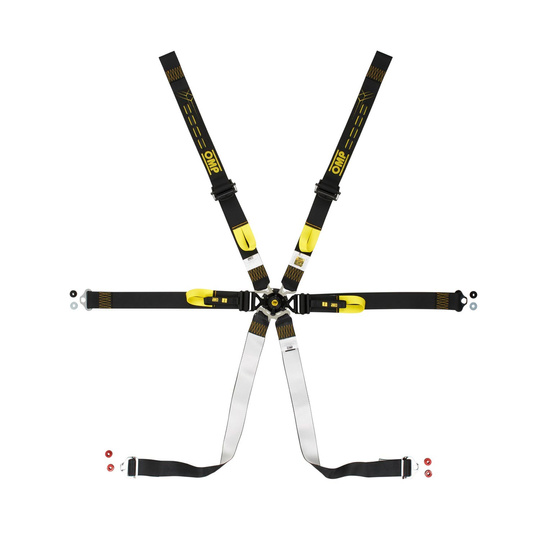 OMP Italy ONE ENDURANCE Pull Down 6 - point Safety Belts