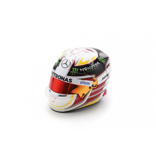 Casco de Lewis Hamilton de la Mercedes AMG Petronas para el Austin GP, escala 1:5