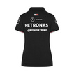 2024 Mercedes AMG Petronas F1 Team Women's Black Polo