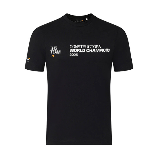 2025 McLaren F1 Mens Constructors Champions T-Shirt