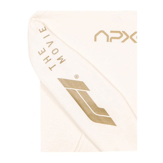 Sweat à capuche Team Apex GP crème