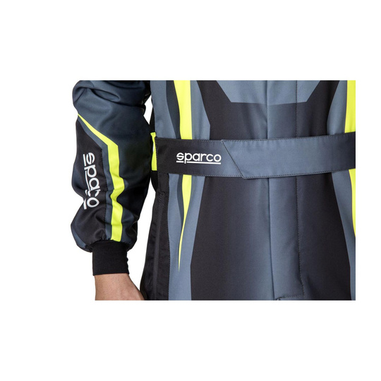 Sparco Prime K Karting Suit Black/Yellow (FIA)