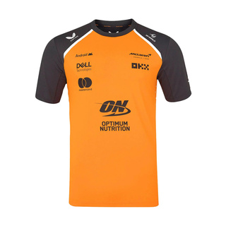 2025 McLaren F1 UK Mens Set Up Team T-Shirt orange