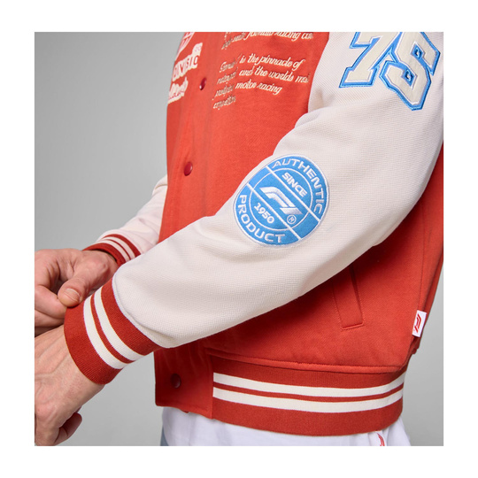  2025 Formula 1 Puma Men's Heritage Versity Jacket