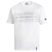 T-shirt homme Sparco Martini Racing Big Logo blanc