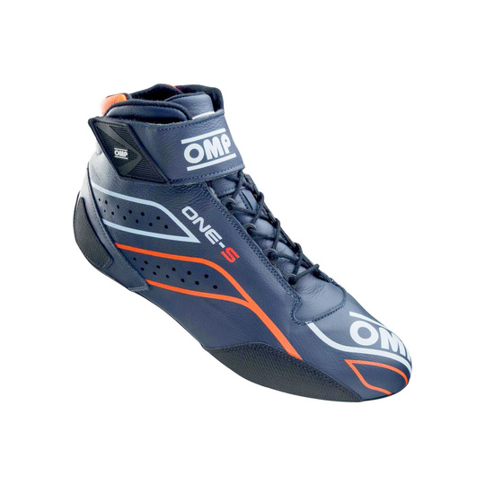OMP One-S MY20 Racing Shoes Navy Blue (FIA)