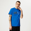  Mercedes Germany AMG F1 Mens George Russell Logo T-shirt Blue