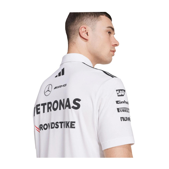Polo Team Mercedes AMG F1 blanc