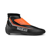 Chaussures Sparco K-Prime noires/orange (FIA)