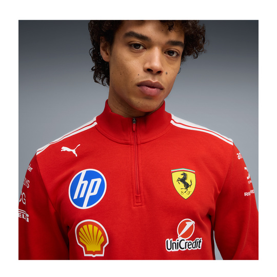 Sweat Team Scuderia Ferrari F1 T7 Half Zip 2026