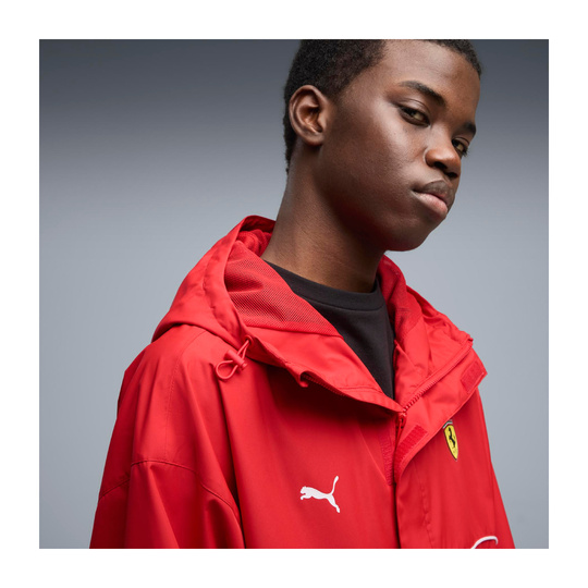 2026 Scuderia Ferrari F1 Rain Jacket Red