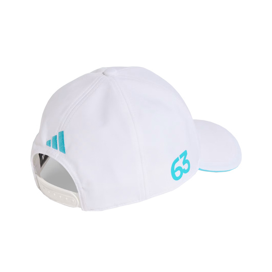 Casquette Mercedes AMG F1 George Russell 2026 blanche