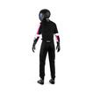 Combinaison karting femme Sparco Kerb noire/rose (FIA)