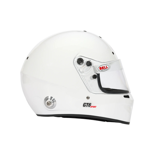 Bell GT6 Sport HANS Helmet White (FIA)